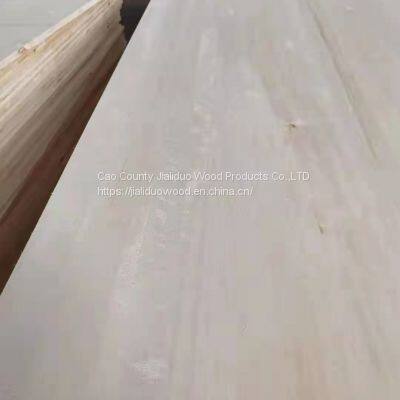 PAULOWNIA/poplar/radiata Pine Solid Wood EDGE GLUED PANEL, Finger Jointed Boards photo-3