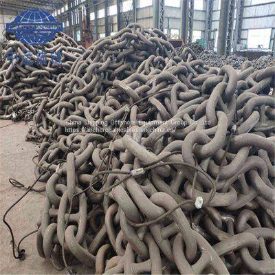 46mm marine studlink anchor chain studless anchor chain factory