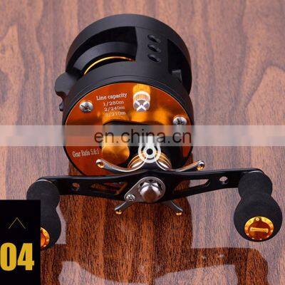 Высокоскоростные обычные рыболовные катушки для правой и левой руки, предназначенные для морской рыбалки, тяжелые, для соленой воды, барабанные рыболовные катушки photo-5