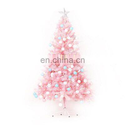 OEM Custom Pink Tree Luxury Indoor Sales Home Outdoor Christmas Decoration Supplies