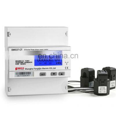 EM537 CT O series 3 Phase RS485 Modbus 333mV/100mV CT Connected Electricity Energy Meter