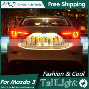 AKD Car Styling Tall Lamp for Mazda 3 DRL New Mazda 3 LED DRL 2016 Mazda 3 LED Tail Light Good Quality LED Fog lamp