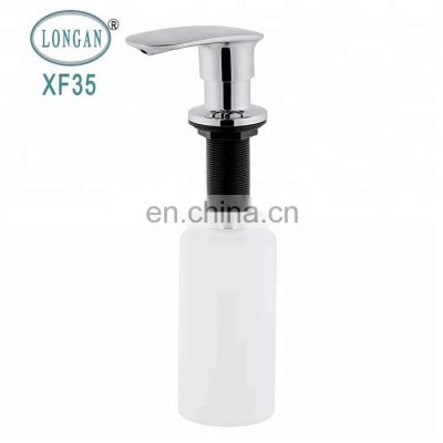 New Natural Packing Zinc Alloy Shower Shampoo Pump Triple Inbuilt Hand wash Sink Soap Dispenser Bottle 1000 Ml In China