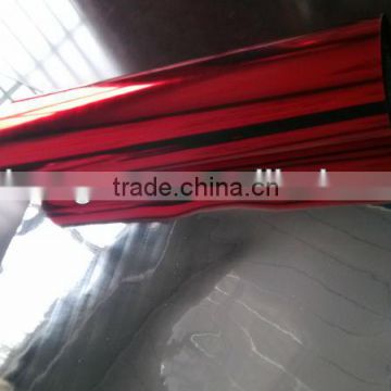 Thermoforming Packing Red Silver Metallised PVC Film