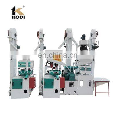 KODI NZJ20/15A High Productivity Combined Moulin De Riz Rice Mill Price