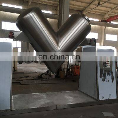 High Efficiency V Type Dry Powder Mixer Mixing Machine for Fertilizer Powder