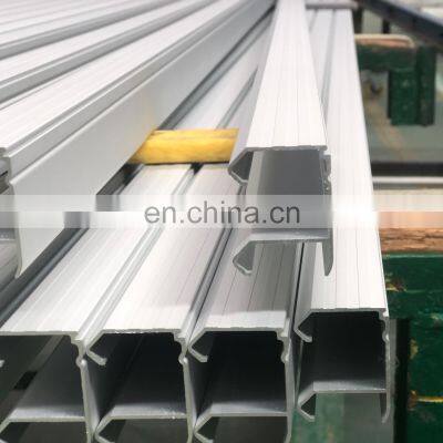 Aluminium 6063 6061 alloy aluminium guide rail/ aluminium sliding door guide rail profiles /low price linear guide rail UK