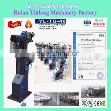 YL-TG-40 Series Box Corner Pasting Machine For Paper Box Making,Paper Box Gluing Angle Machine (single Angle)