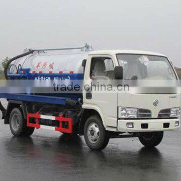 Dongfeng Furuika sewage vaccum suction tank truck 3-4CBM