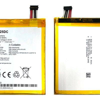 2580mAh Battery Accessories Rechargeable Batteries For ALCATEL TLP025DC 8050 Cell Phone Parts photo-4