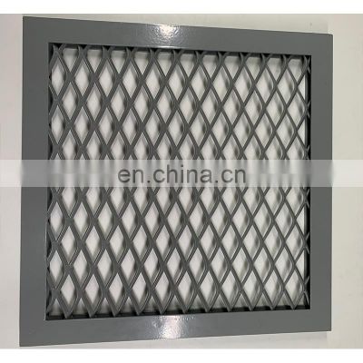 expanded metal mesh with frame in factory price