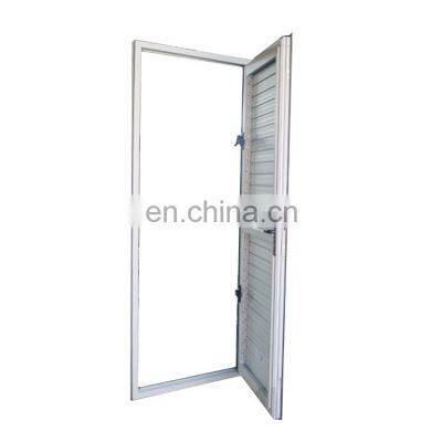 White Color Upvc/pvc Casement Door With Fixed Plank Single Door photo-4