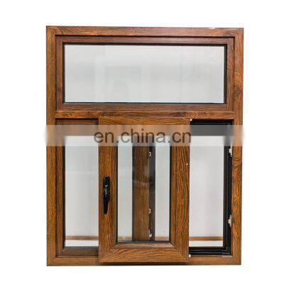 china classical style wood aluminum casement windows