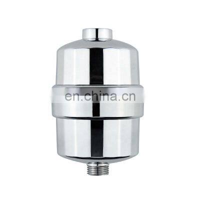 chrome plated factory price good quality universal design vitamin c shower head filter water shower filter