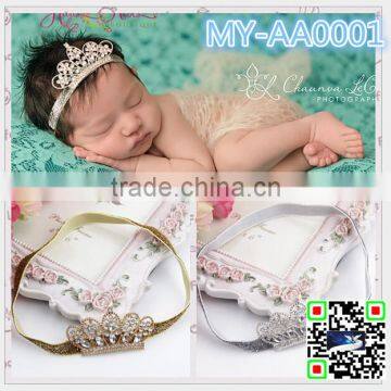 2015 fashion crystal jewelry princess crown for girls MY-AA0001