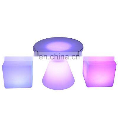 light up cube furniture remote control lighting 40cm cube chair commercial led bar furniture patio chair