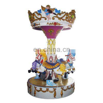 shopping mall Carousel Amusement Park Rides Kids Carousel horses for sale