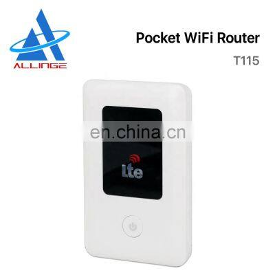 ALLINGE MIN067 T115 4G Router With Sim Card Mini Wifi Router 4G Lte