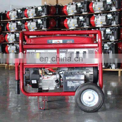 Bison China tragbares Benzin-Generator mit 7000 Watt (7 Kw), elektrischer Start, 16 PS, 7,5 Kw photo-2