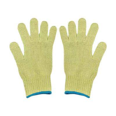 Anti Fire Flame Retardant Cut Resistant Pure Aramid Fiber Safety Work Gloves Reinforced thumb crotch