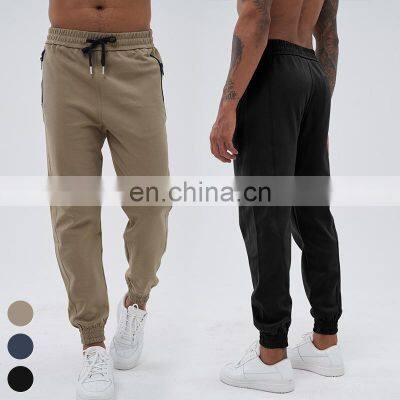Loose Zipper Side Pockets Jogger Wholesale Sports Trousers Casual Training Tracksuit Custom Gym Sweatpants Joggers Pants For Men photo-3