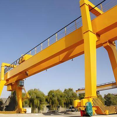 New type double girder gantry crane