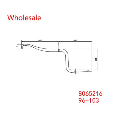 8065216, 96-103 Heavy Duty Vehicle Rear Axle Wheel Spring Wholesale For Volvo