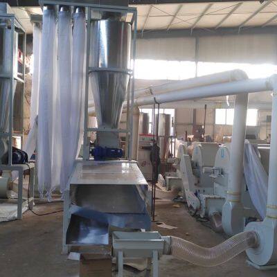 PP Nonwoven Bags Adult Baby Diaper Waste Recycling Machine