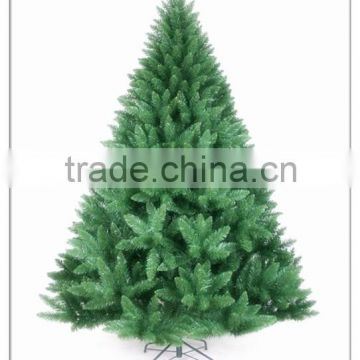 Natural Color 2015 Christmas Tree with Red Berries and Snowing pine needle tree