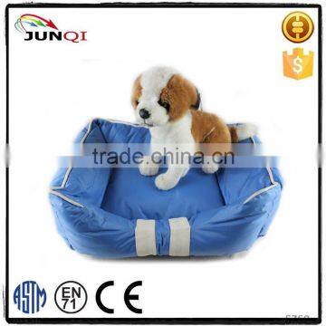 decorative footprint plain polar fleece pet bed
