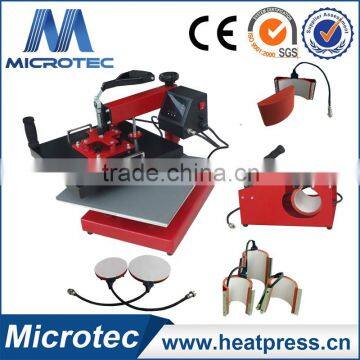 Hot Selling 8 in 1 Combo Swing Transfer Heat Press Machine