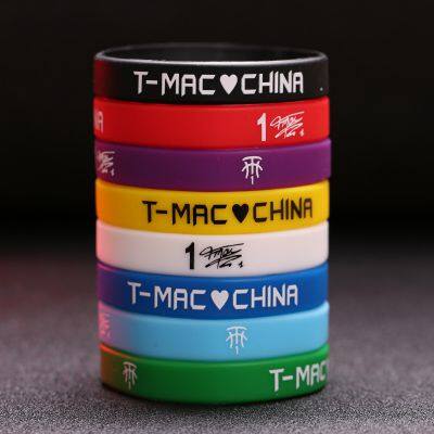 Supplier Customized Basketball Stars Wristband No.7 Basketball Sports Team Sweat-proof High-quality Athlete Silicone Bracelet
