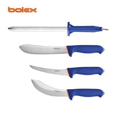 China Factory for Butcher Knives Boning Knife Slaughter Knife Sets, Knife Sharpening Service Rental Program, Produced by BOLEX CUTLERY photo-2