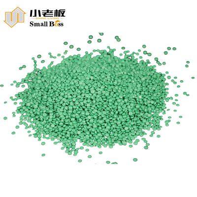 Rigid Virgin UPVC Pipe Fittings Raw Material Green PVC Compound Granules for Injection Mould Pipe Fittings photo-3