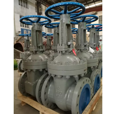 ANSI Class 300 Psi 8 Inch Flange A216 WCB Carbon Cast Steel Gate Valve Resilient Seat Non-Rising Stem Gate Valve photo-6