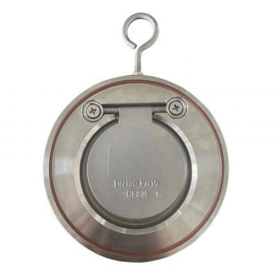 Stainless Steel/Wcb/CF8/ CF8m Single Disc Wafer Type Flap Check Valve for Water/oil photo-5