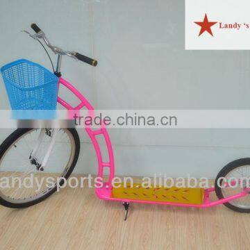 Ce 16 inch cheap adult Foot electric scooter Bike With Side Kickstand LRH-04