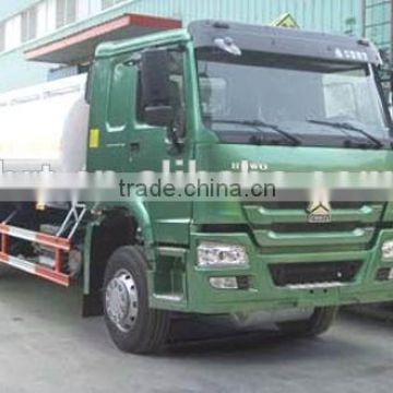 howo 4*2 12cbm oil tank truck fuel tanker