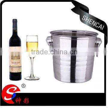 Populary Stainless Steel Champagne Bucket Wine Cooler ice bucket