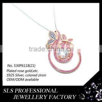 Playful Dancing Butterfly Pendant Charm Sterling Silver 925 Jewelry Pendant as a Gift photo-3