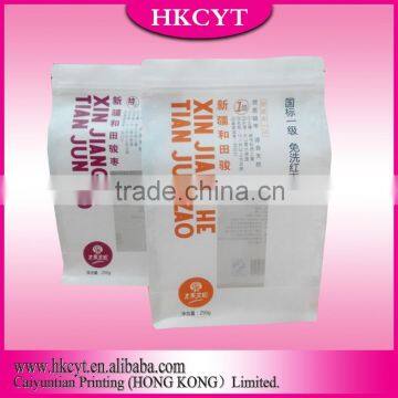 Fashional Eight Side Stand up Pouch Plastic Bags
