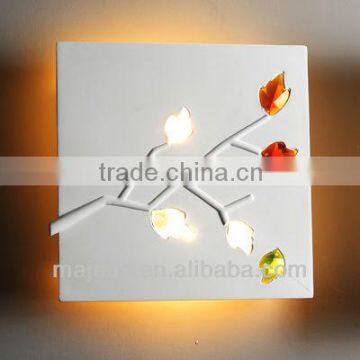 2014 New Design Gypsum Plaster Gesso E14 E27 Modern Uplighter Antique Wall Lamp photo-2