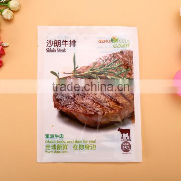 Alternative printing price food vacuum plastic bag