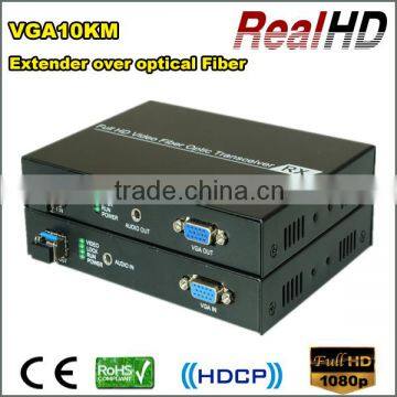 2016 China Best Selling 10km Fiber VGA Extender Support 2k4K Video