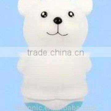 EN71 approval The bear Portable Night-Light with Rainbow Color Change
