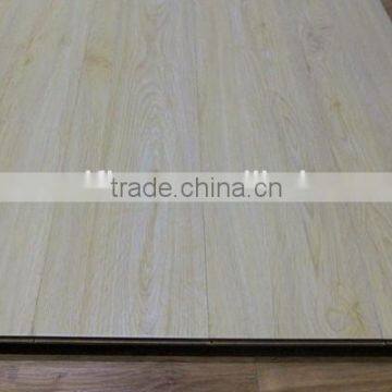 HDF 12mm Hand Scraped Cheap Light Color Laminate Wood Flooring photo-2