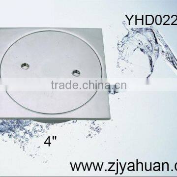 Factory-new products 4 inch aluminum floor drain/bathroom floor drain/kicthen drain