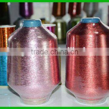 MH type Polyester twisted metallic yarn