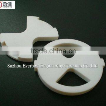 Alumina ceramic sealing valve slice