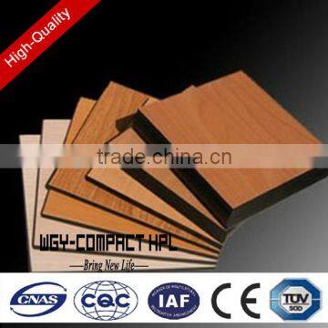 Widely Used Restaurant Wood Grain Hpl Phenolic Laminate Board Table Tops